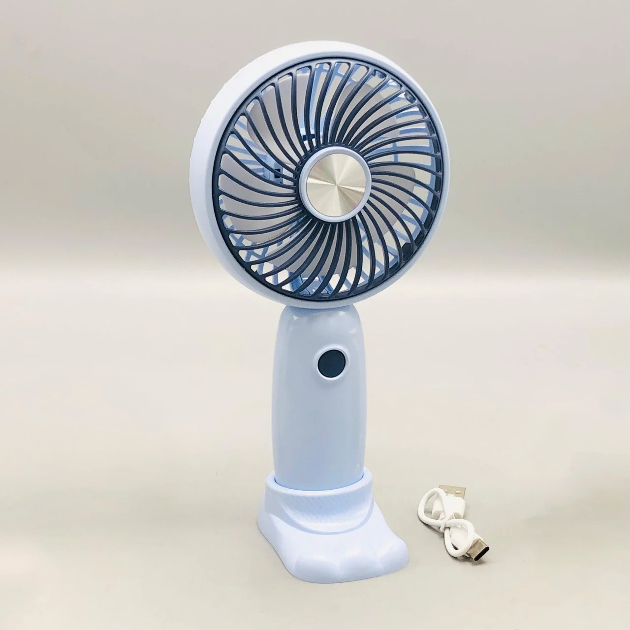 8" Rechargeable Tabletop & Handheld Summer Cooling Fan