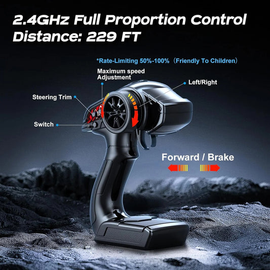 1:18 RC 2.4GHz Hurricane High Speed Truck