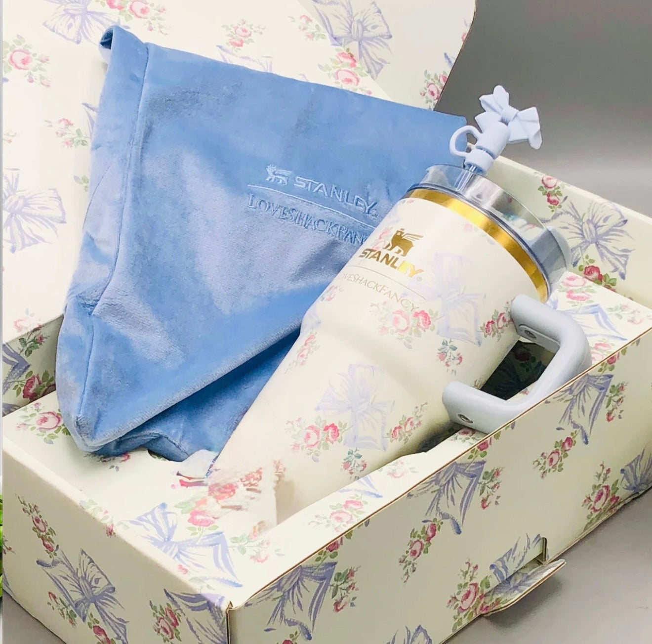 Stanley Insulated Tumbler With Gift Box - Blue