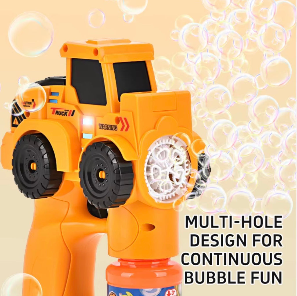 Electric Bubble Gun Truck Toy | Outdoor Play Bubble Blaster for Kids