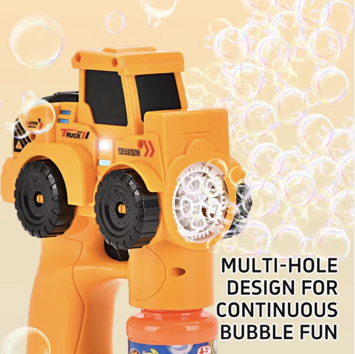 Electric Bubble Gun Truck Toy | Outdoor Play Bubble Blaster for Kids