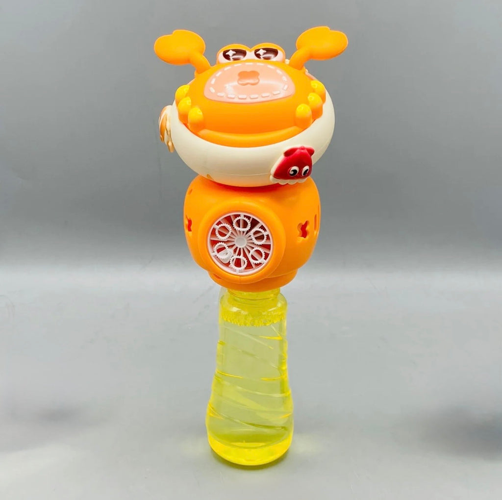 Magic Crab Bubble Maker – Colorful LED Bubbles for Kids