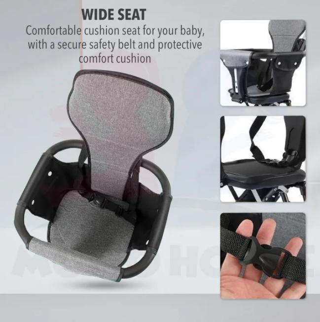 Premium Foldable Buggy Baby Stroller With Sunshade