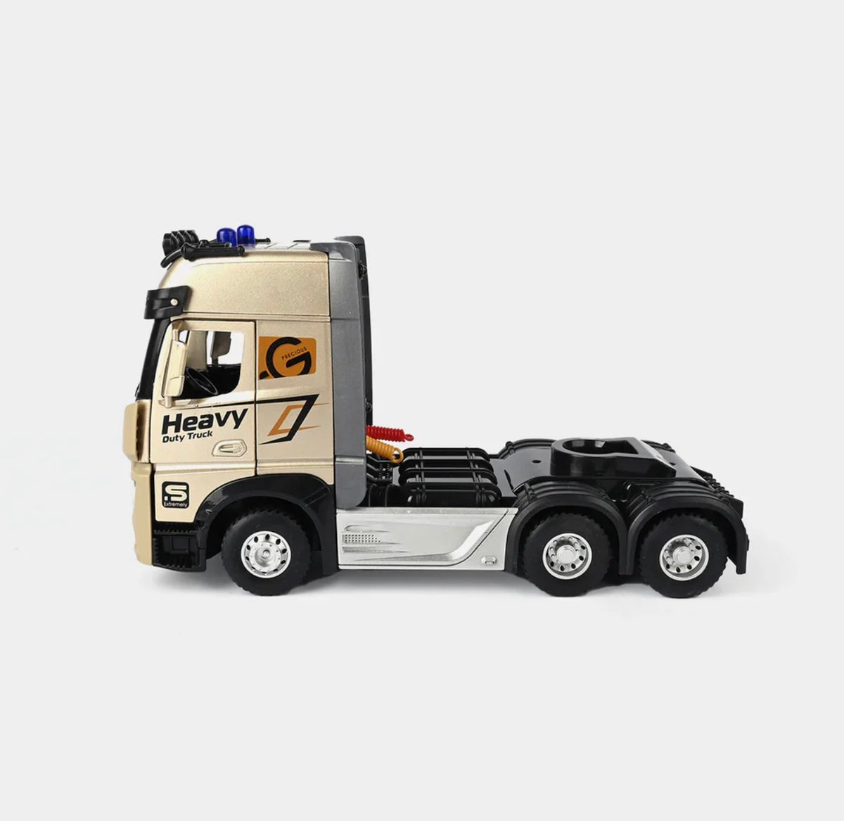 1:24 RC 2.4GHz Diecast Double-Layer Cargo Truck – Remote Control Large Truck Toy