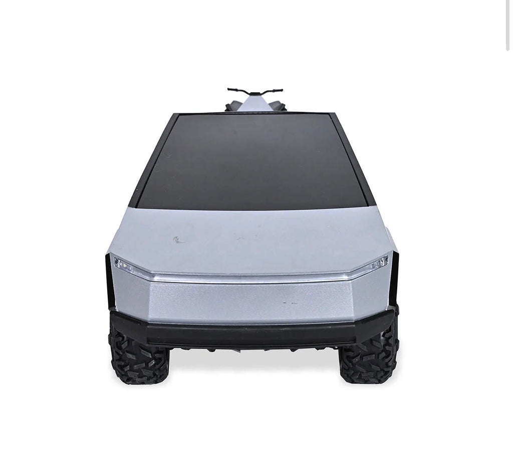 Tesla RC Cyber Truck — Off-Road Adventure SUV with Matte Finish & Quad Bike