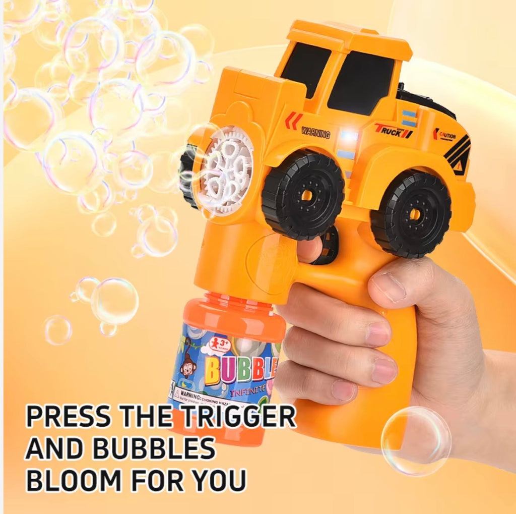 Electric Bubble Gun Truck Toy | Outdoor Play Bubble Blaster for Kids