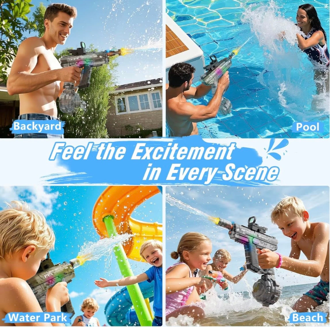 Electric Water Gun | Automatic Summer Outdoor Toy