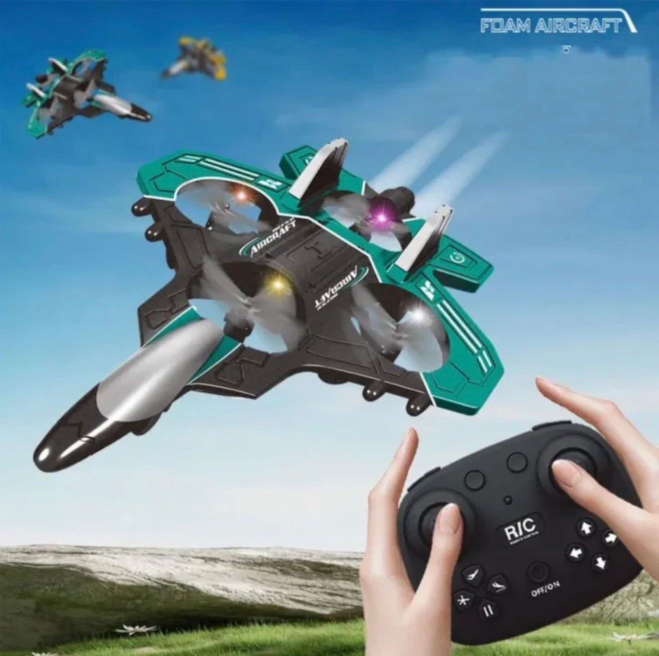 2.4GHz EVA RC Fighter Jet Plane