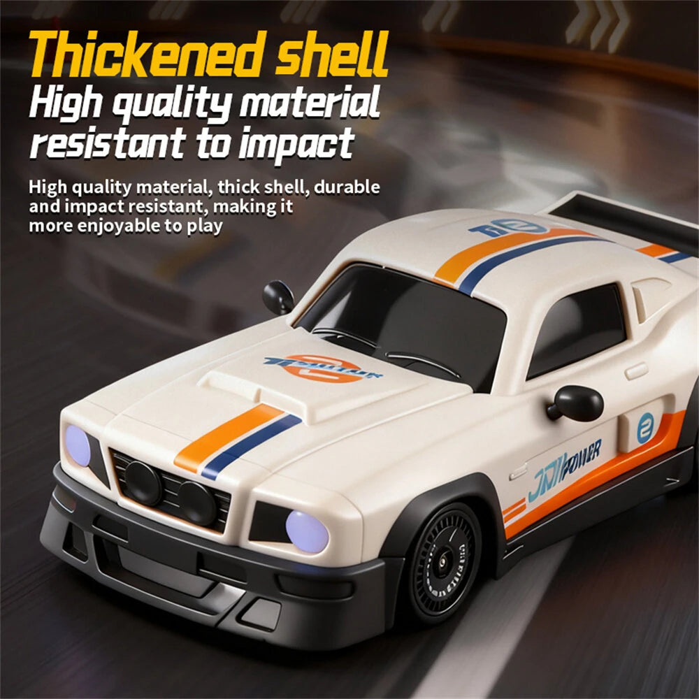 4WD Drift RC Car LED Light Remote Control High Speed