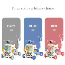 6-in-1 Multifunctional Educational Musical Baby Walke