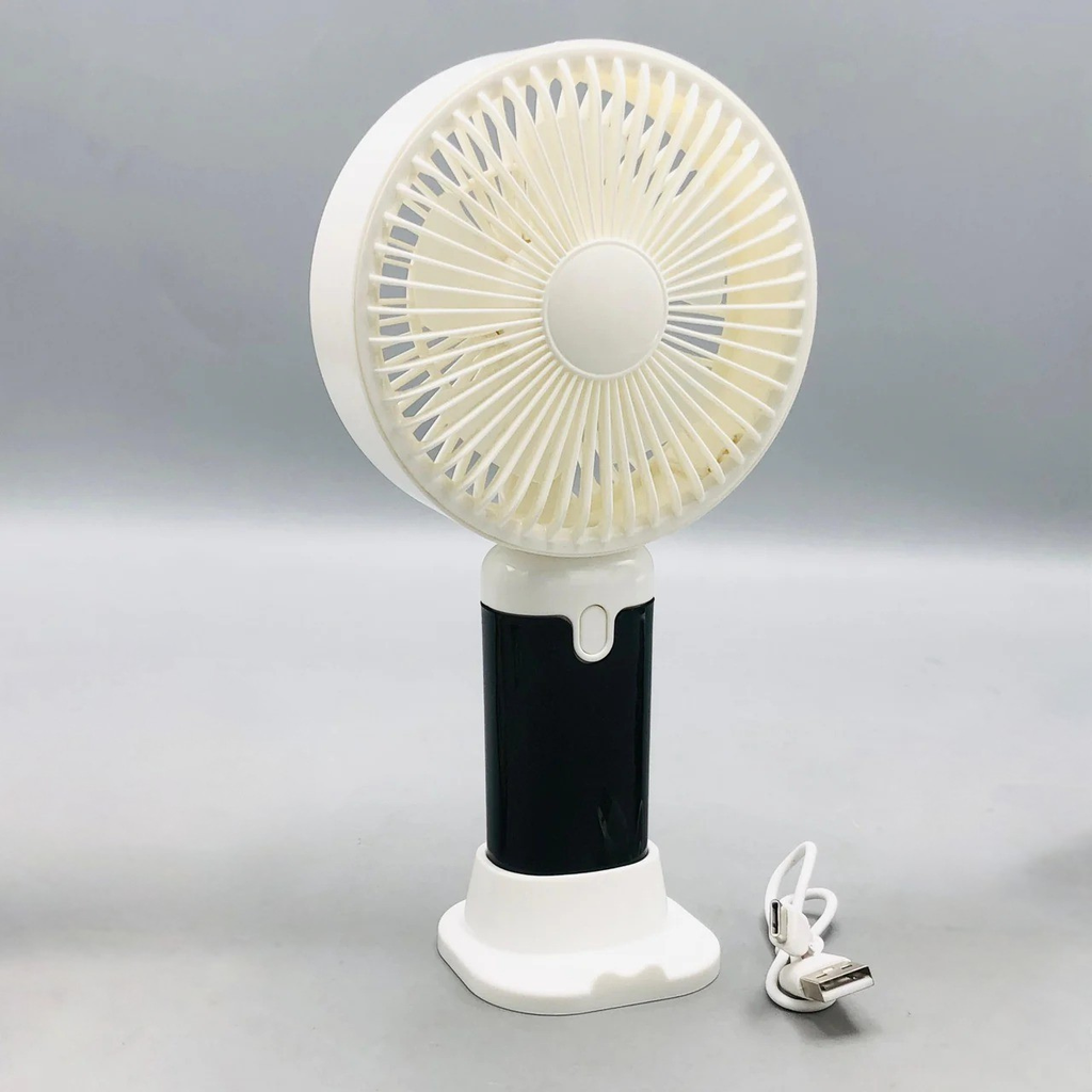 Rechargeable Tabletop & Handheld Summer Cooling Fan