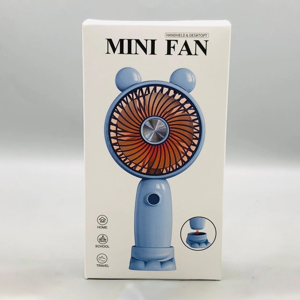 8" Rechargeable Tabletop & Handheld Summer Cooling Fan