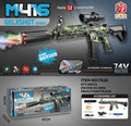 7.4V Electric M416 Gel Blaster Shooting Gun - Smoke Muffler