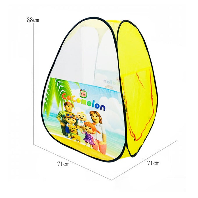 Cocomelon Play House Pop Tent for Kids – Yellow
