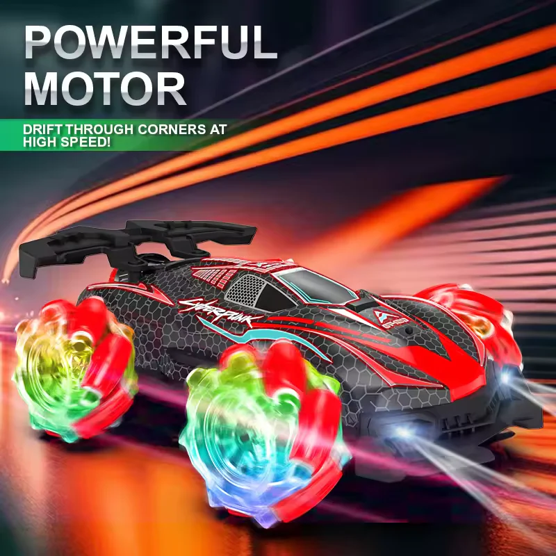 1:16 Remote & Watch Control Stunt Spray Car