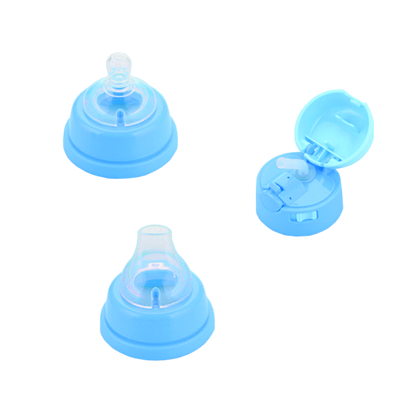 3in1 Fisher-Price Stainless Steel Baby Feeder & Water Bottle - Blue