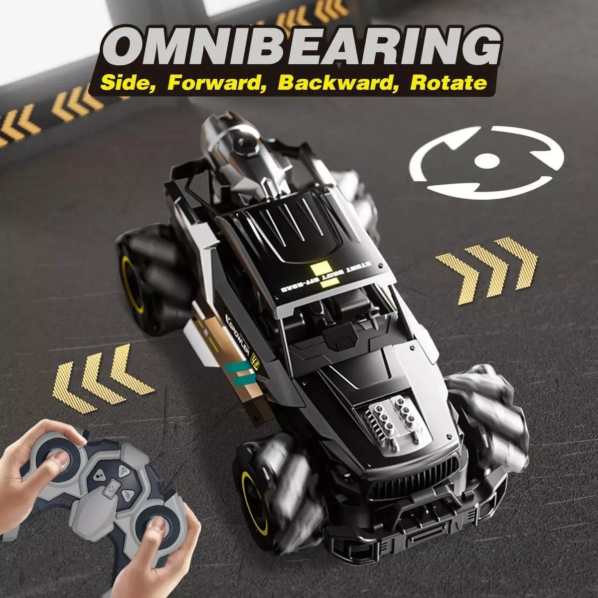 2.4GHz RC 4WD Growler Stunt Drift Car With Smoke