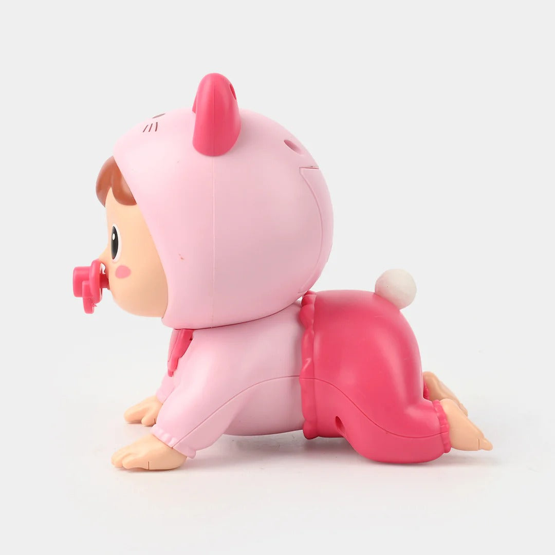 Crawling Baby Doll Toy with Music