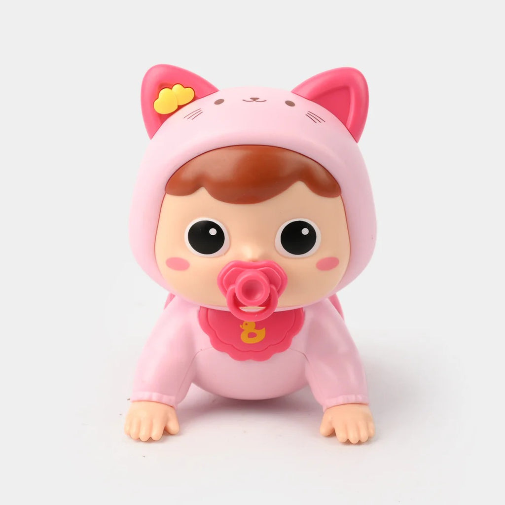 Crawling Baby Doll Toy with Music