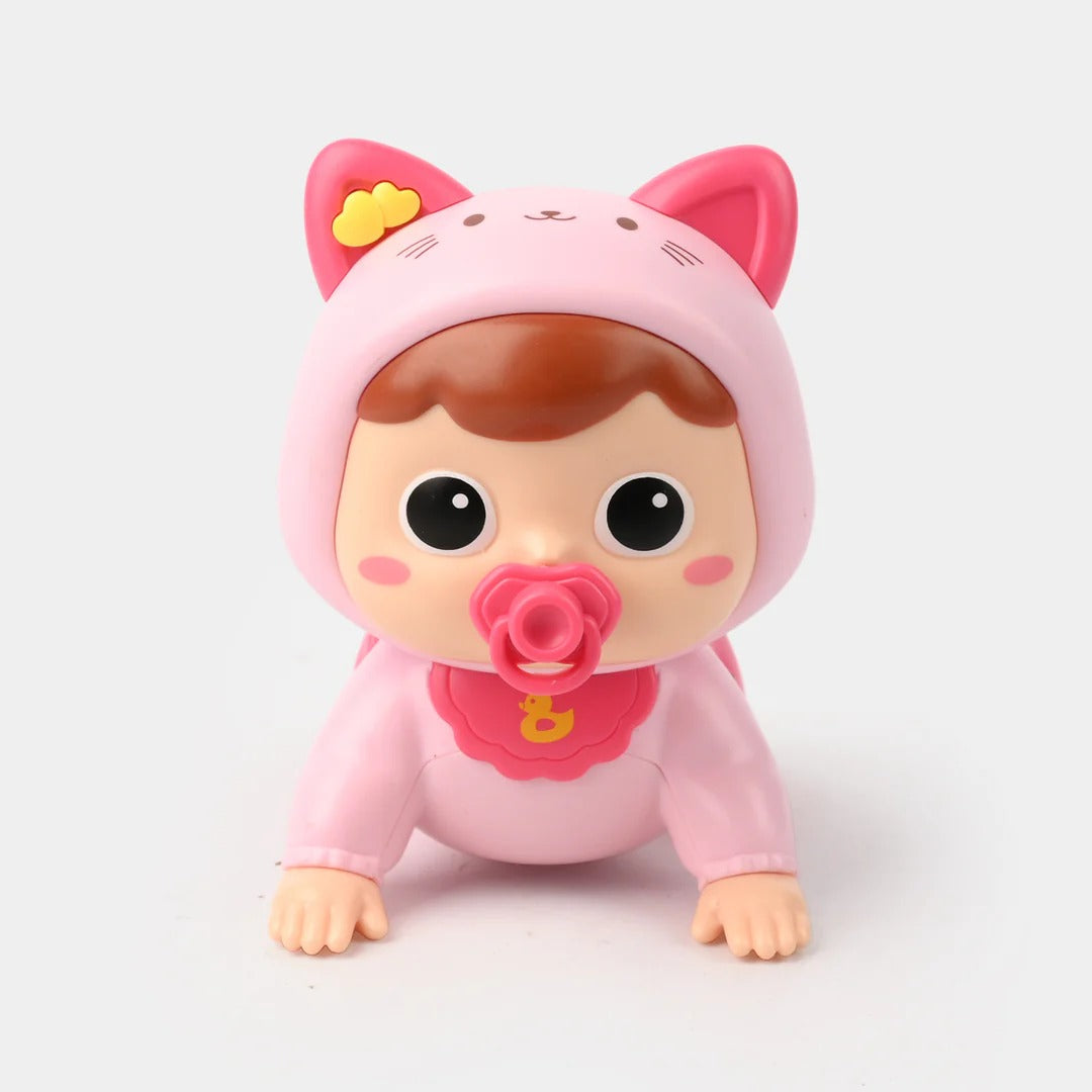 Crawling Baby Doll Toy with Music
