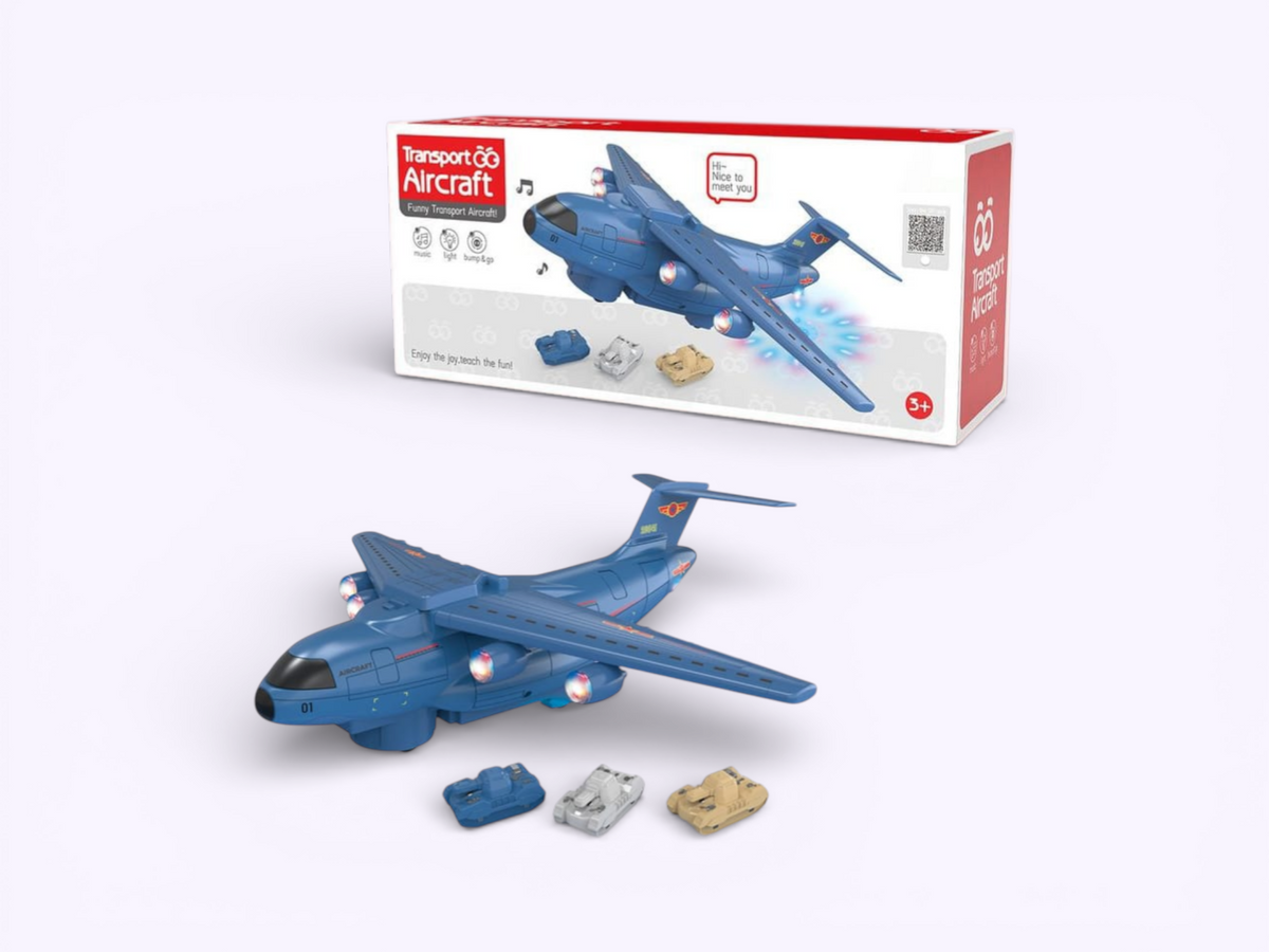 Transport Aircraft Toy with Light & Music
