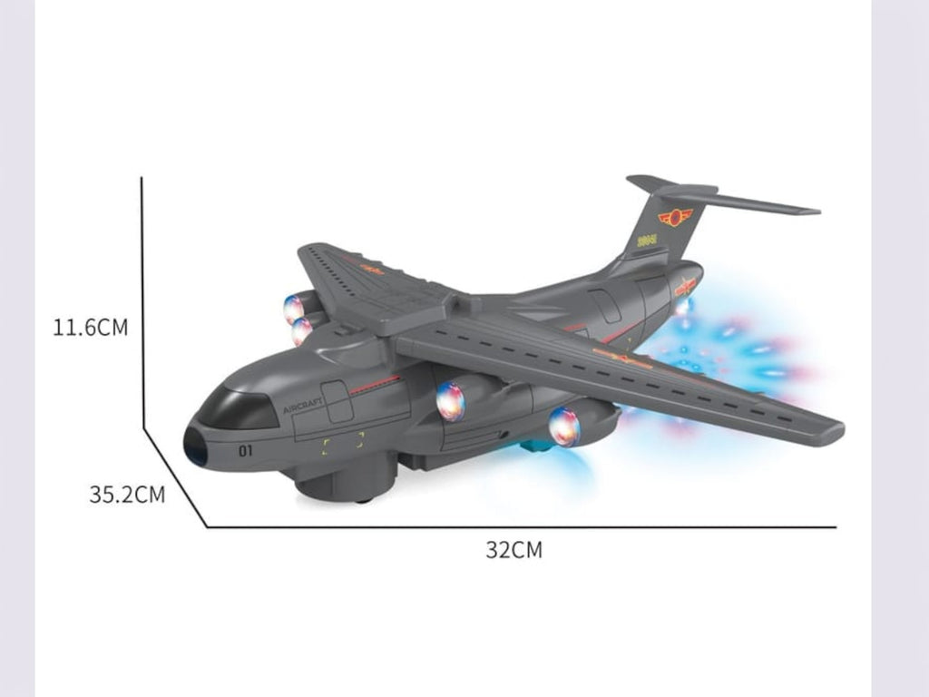Transport Aircraft Toy with Light & Music