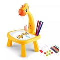 Drawing Projector With Light &Amp; Music, Children Trace And Draw Projector Table, Projection Painting Set For Toddler Girls &Amp; Boys, Child For Toddler Paint Learning
