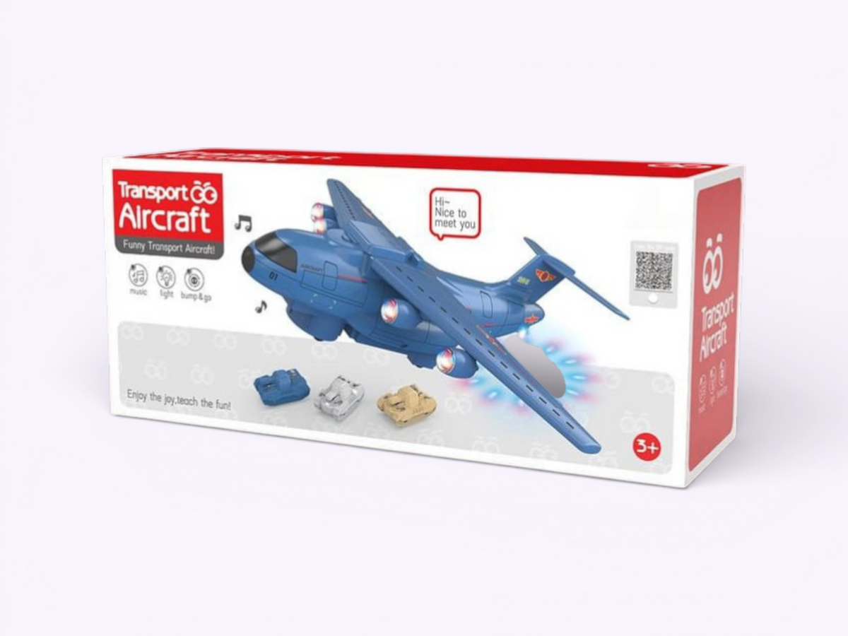 Transport Aircraft Toy with Light & Music