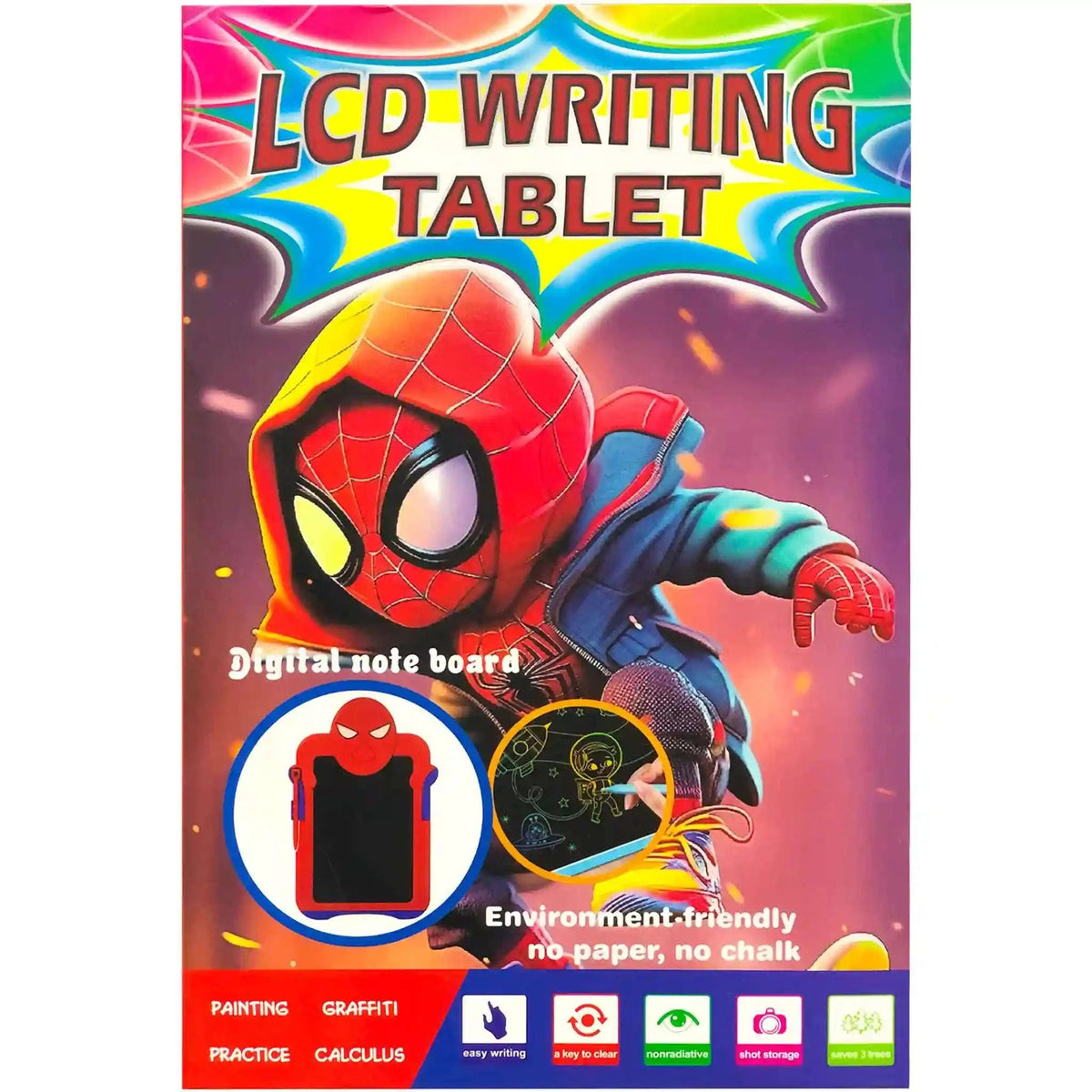 Spider Man LCD Writing Tablet