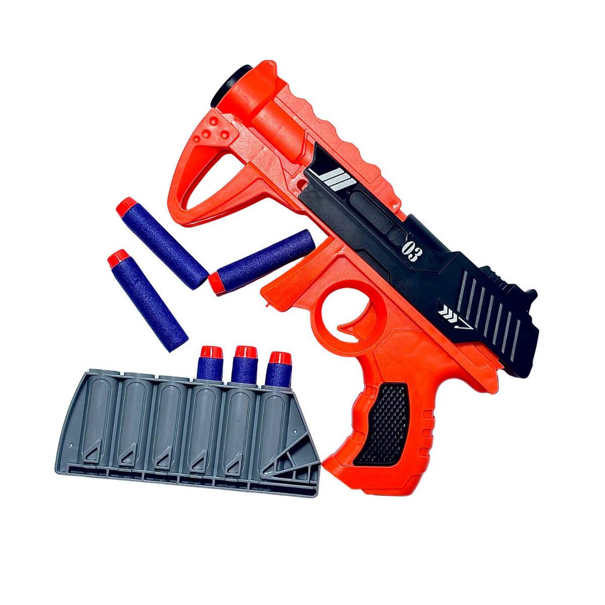 Medium Size Nerf Foamic Refills Dart Shooter