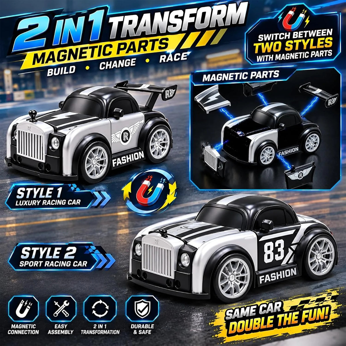 Remote & Induction Controlled Rolls Royce Drift Car