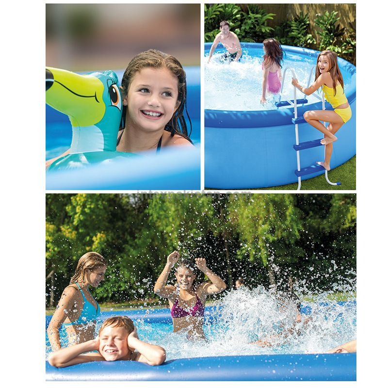 INTEX Easy Set Inflatable Puncture Resistant Pool 10'x24"
