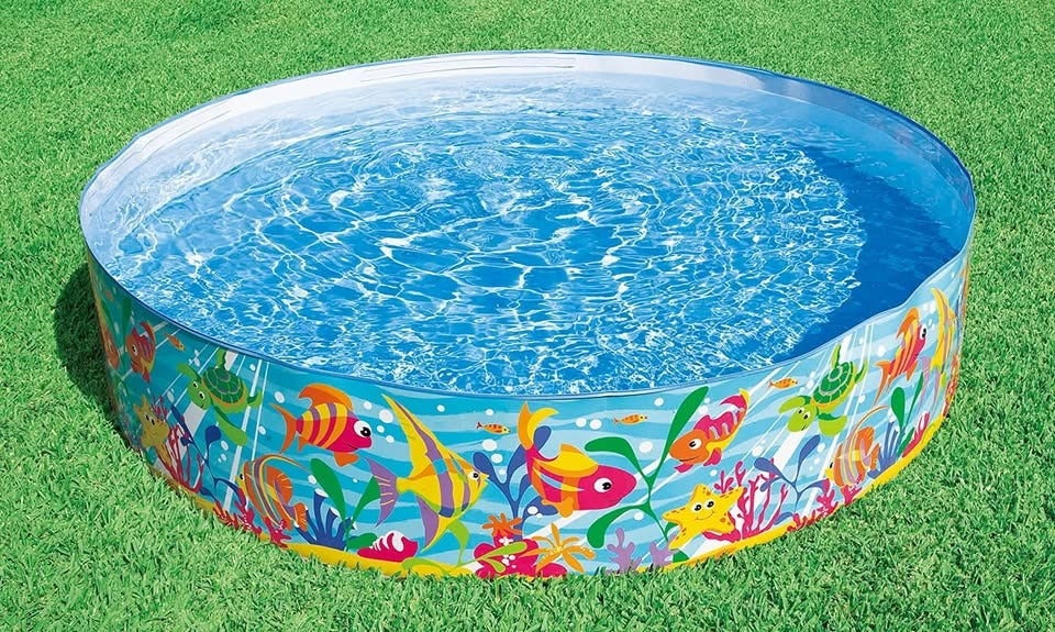 INTEX Ocean Play Snap Set Pool ( 6' x 1'3") 43/200 Description
