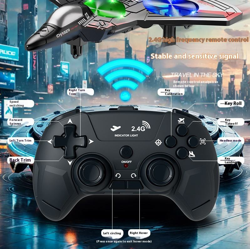 2.4GHz RC EVA Fighter Jet Model
